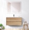 Тумба с раковиной BelBagno Kraft 100 светлое дерево - 7