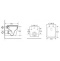 Комплект Weltwasser AMBERG 497 + GELBACH 004 MT-BL + AMBERG RD-WT  10000006606 - 5
