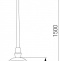 Подвесная люстра Eurosvet Polar 50250/1 LED черный - 2