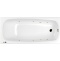 Ванна акриловая WHITECROSS Layla Soft 170x75 с гидромассажем белый - бронза 0102.170075.100.SOFT.BR - 0