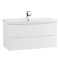 Тумба с раковиной BelBagno Marino-Cer 80 белый  - 1