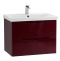 Тумба под раковину BelBagno Marino-Cer 70 бордовый MARINO-CER-700-2C-SO-BRDL-P - 1