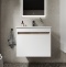 Тумба под раковину подвесная Sancos Smart 60 белый глянцевый SM60W - 1