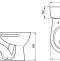 Унитаз-компакт Santeri Орион Комфорт, белый 1.P403.8.S00.00B.F - 6