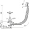 Слив-перелив AlcaPlast   A51CR - 1