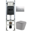 Комплект Weltwasser AMBERG 350 ST + SALZBACH 004 MT-GR + AMBERG RD-MT CR  10000006585 - 0