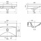 Раковина BelBagno Marino-Cer 60x45 белый  BB-0320-60-LVB - 1