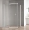 Душевой уголок Royal Bath HPVD 140х90 профиль белый стекло матовое RB9140HPVD-C - 1
