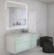 BELLAGIO Шкафчик подвесной совместимый с базой под раковину 54717 Bianco opaco  35x46x48 - 5