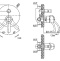 Смеситель Cezares Lira C VDIM 01 С ВНУТРЕННЕЙ ЧАСТЬЮ, для ванны с душем LIRA-C-VDIM-01 - 1