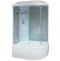 Душевая кабина Royal Bath BK 120x80 L профиль белый стекло прозрачное  RB8120BK4-MT-L - 0