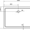 Поддон для душа Cezares SMC AH 120x90 см TRAY-M-AH-120/90-35-W - 5