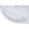 Ванна акриловая Royal Bath Alpine De Luxe 160x100 R с гидромассажем белый RB819101DL-R - 0