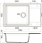 Мойка кухонная Omoikiri Sakaime 78-LB темный шоколад 4993904 - 2