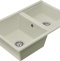 Мойка кухонная AQUATON Делия 78 DBL жемчуг 1A723132DE240 - 1