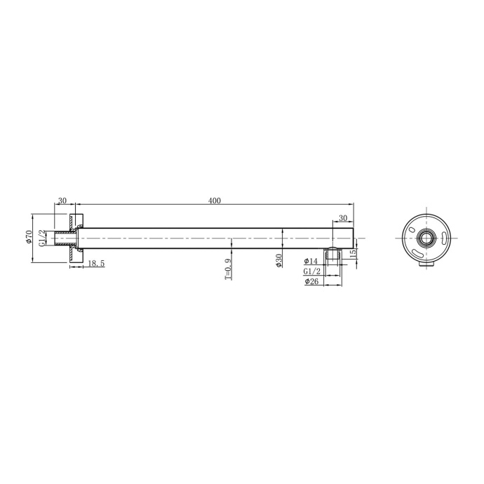 Душевой комплект Vincea Inspire с термостатом черный матовый VSFW-3I21T2RMB - 16