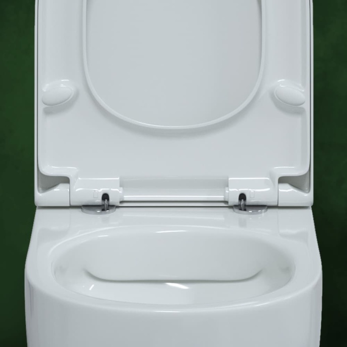 Унитаз подвесной Berges Wasserhaus Ego XL Rimless с микролифтом 082124 - 5