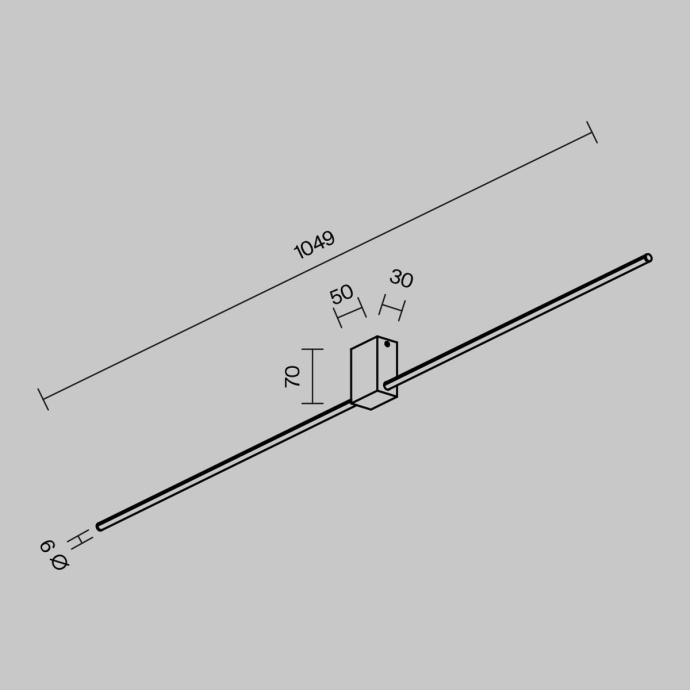 Бра Maytoni Technical Pars C071WL-L12B3K - 1