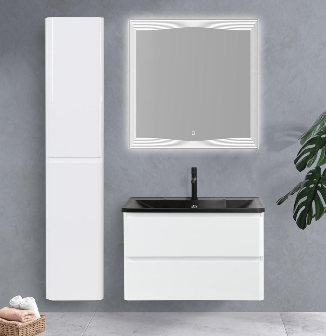 Тумба с раковиной BelBagno Albano 80 белый - 16