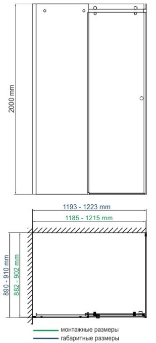 Душевой уголок Wasserkraft Vils 56R07 - 4