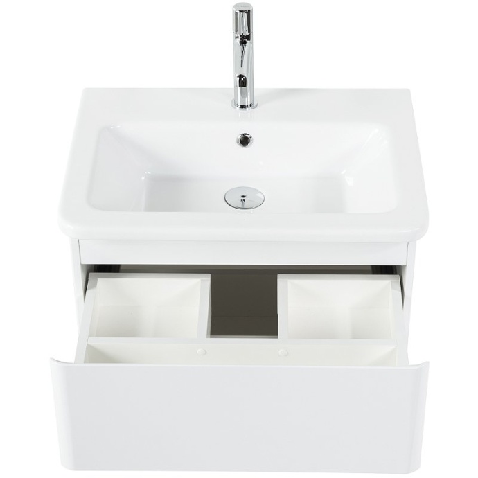 Тумба с раковиной BelBagno Albano 60 белый - 4