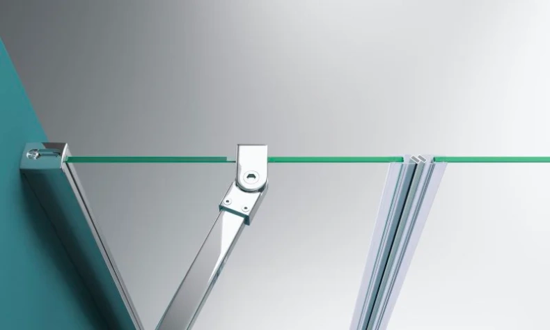 Душевая дверь BelBagno Etna 180 профиль хром  ETNA-B-11-80+100-C-Cr - 2