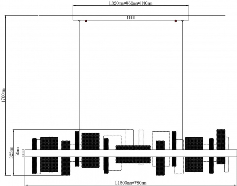 Подвесной светильник Wertmark Lotta WE461.04.303 - 1