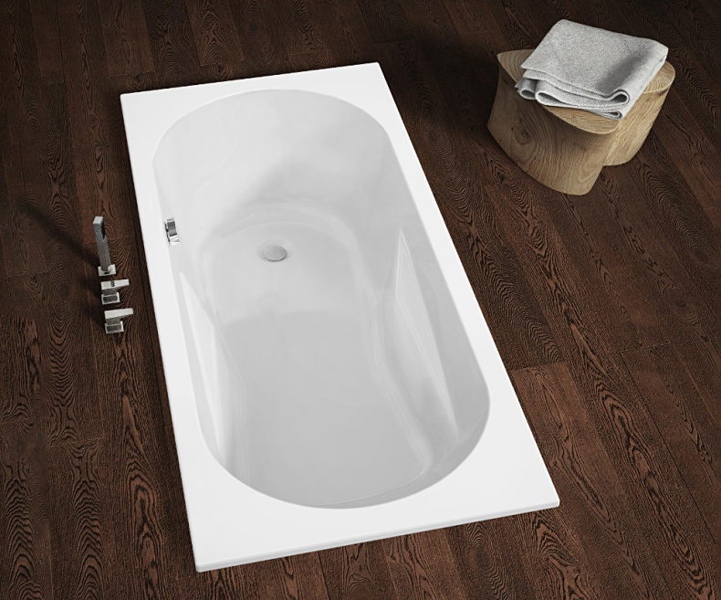 Акриловая ванна Riho Bathtubs Lazy 170х75 L B080001005 - 1