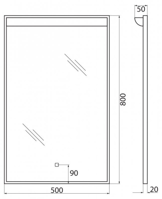 Комплект мебели BelBagno Kraft 39 50 белый - 13