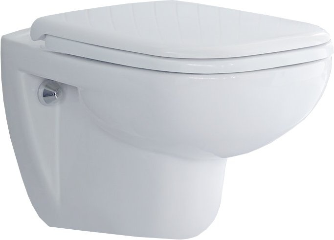 Унитаз подвесной Duravit D-code 45700900A1 безободковый - 0