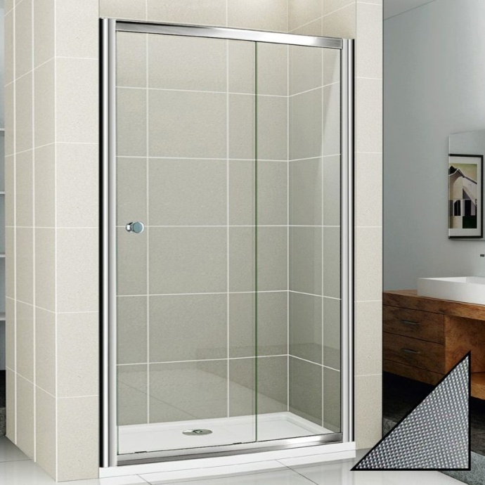 Душевая дверь в нишу Cezares Pratico BF1 145 P Cr PRATICO-BF-1-145-P-Cr - 0