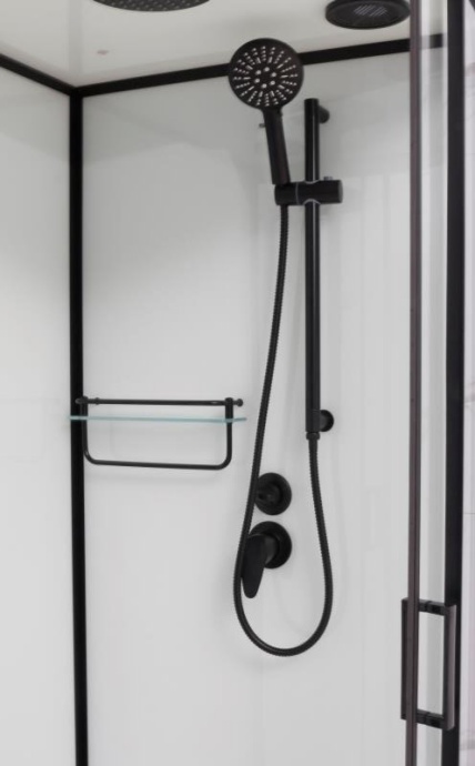 Душевая кабина Frank F412R Black правосторонняя 214215 - 4