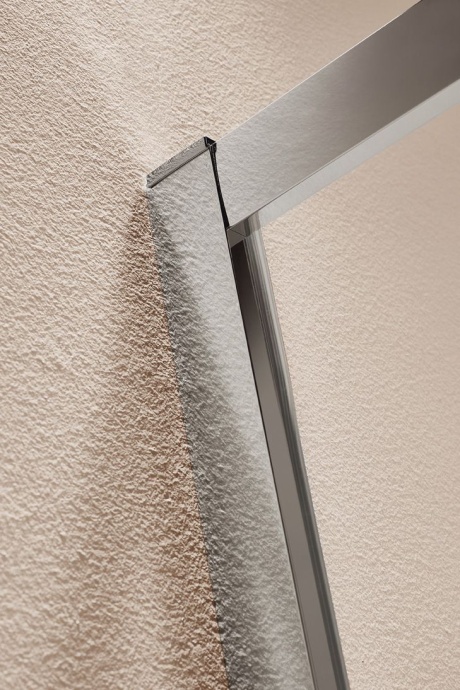 Душевая дверь в нишу Cezares Eco O BA 1 80 C Cr стекло прозрачное ECO-O-BA-1-80-C-Cr - 1