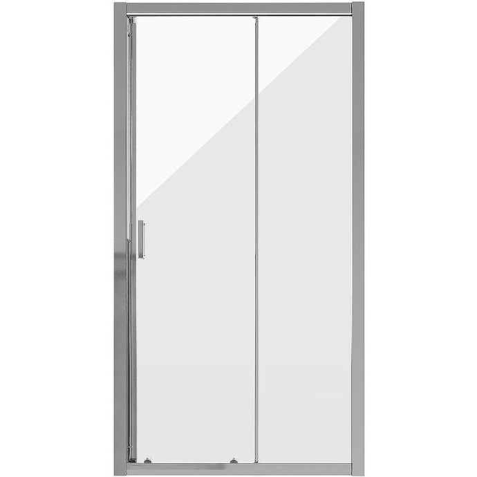 Душевая дверь Niagara Nova 100 NG-62-10A профиль Хром стекло прозрачное - 0