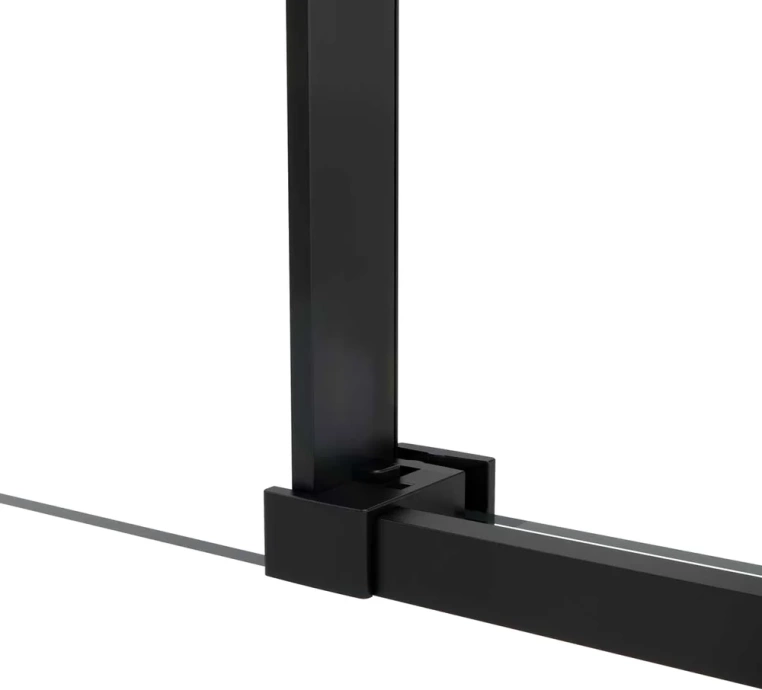 Душевая дверь Vincea Slim Soft 150х200 профиль черный стекло прозрачное VDS-1SS150CLB - 2