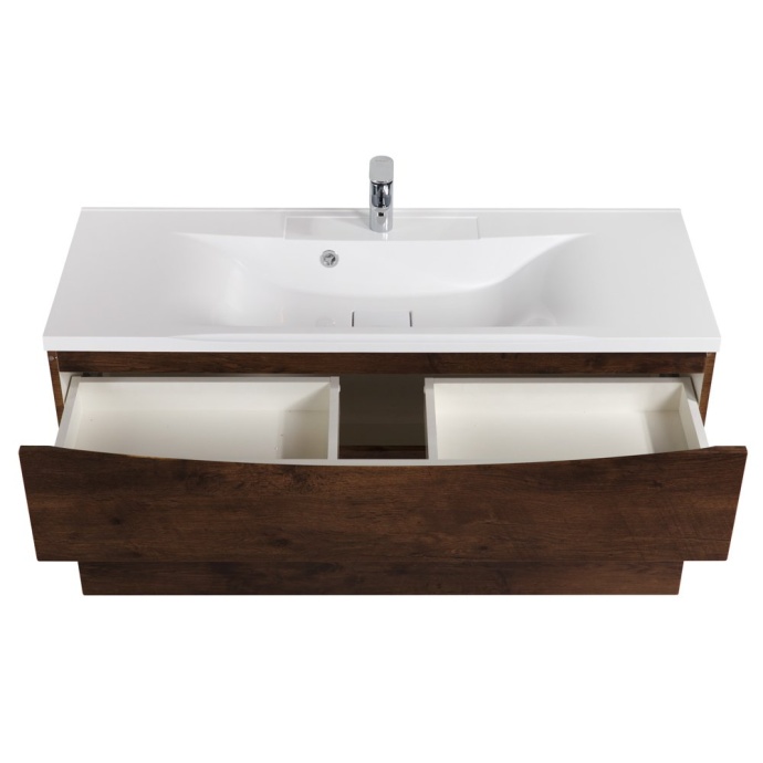 Тумба с раковиной BelBagno Marino 120 темное дерево - 2