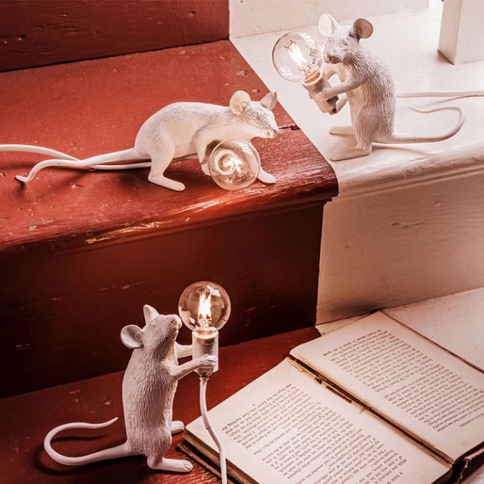 Зверь световой Seletti Mouse Lamp 15220 - 4