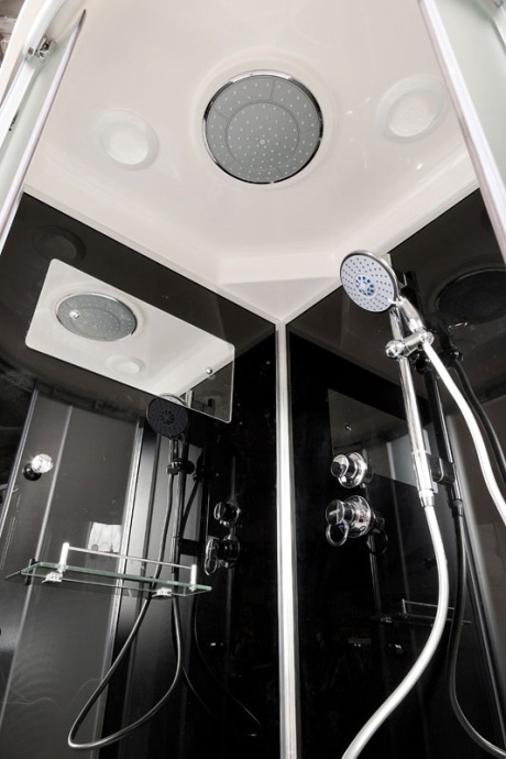 Душевая кабина Deto B 100х100  B10SBLACK - 4