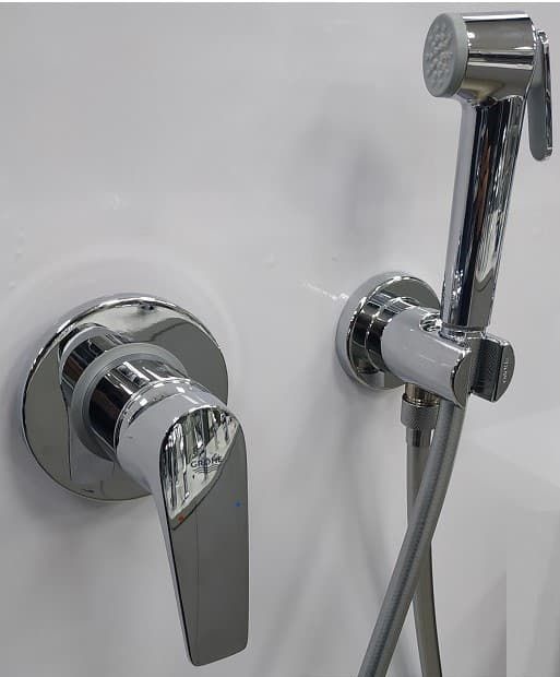 Смеситель Grohe BauFlow 29046000 С ВНУТРЕННЕЙ ЧАСТЬЮ, для душа - 1