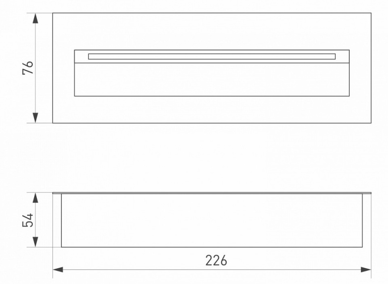 Уличный светодиодный светильник Arlight LTD-Trail-S226x76-8W Warm3000 029964 - 2