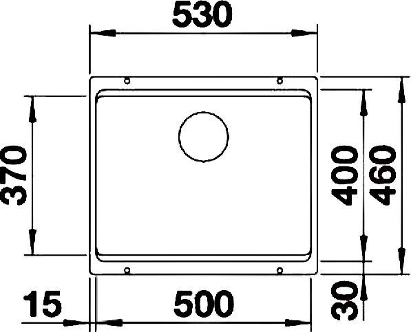 Мойка из гранита Blanco Etagon коричневый  522236 - 1