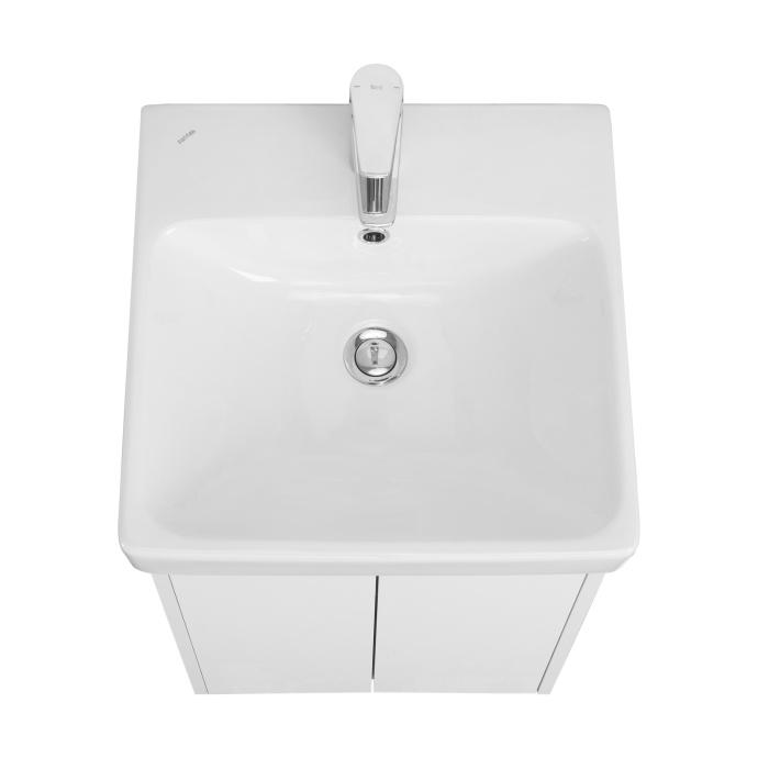 Тумба под раковину Aquaton Сканди Doors 45 белый  1A278701SD010 - 3