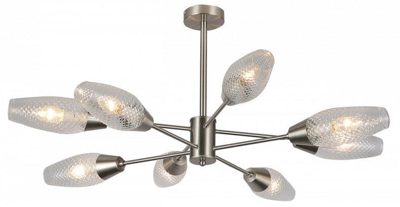 Люстра на штанге Escada Desire 10165/8PL Nickel - 0