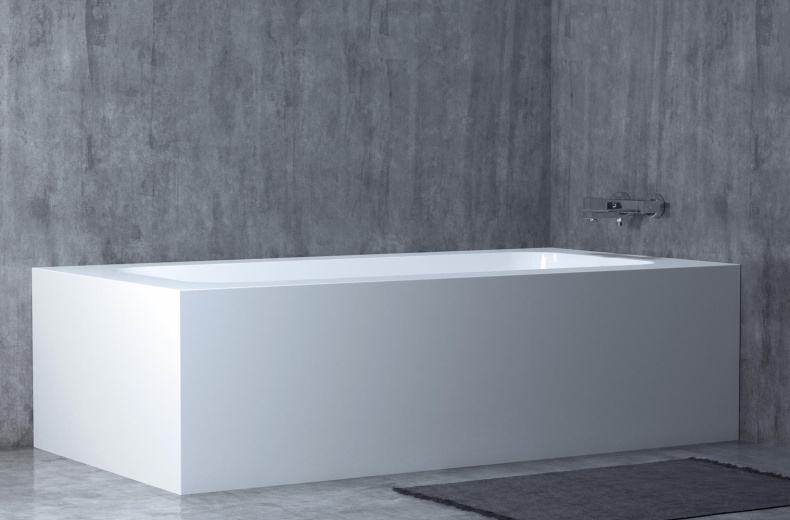 Ванна из искусственного камня Salini Orlando 180x80 102022MRF S-Stone, матовый, RAL полностью - 4