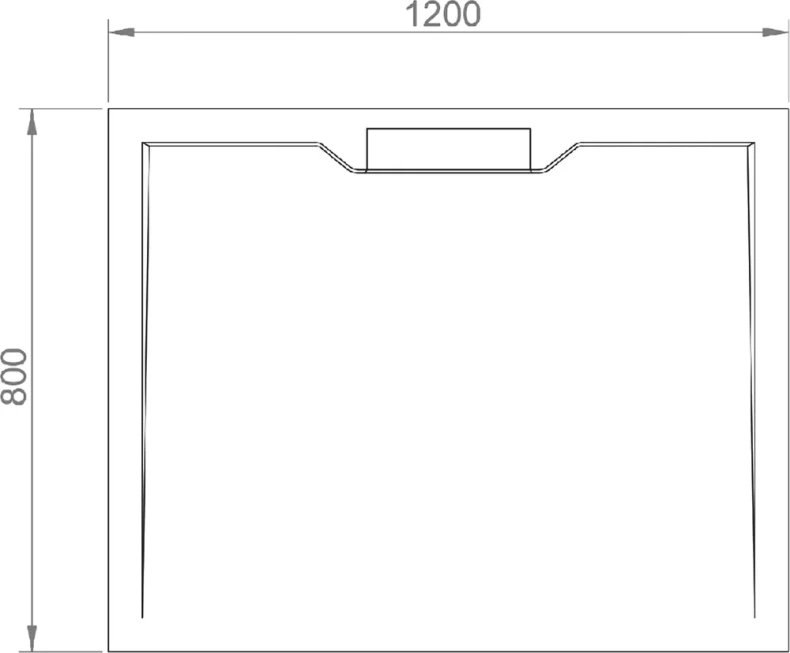 Поддон для душа RGW STE MB 120x80 черный 52342812-14 - 2