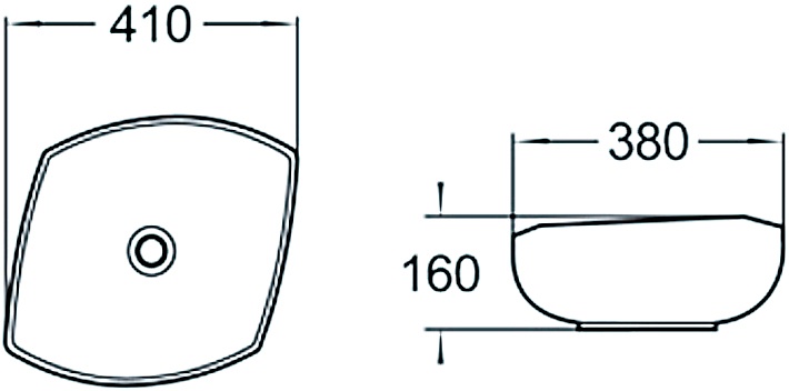 Рукомойник SantiLine SL-1026 - 1