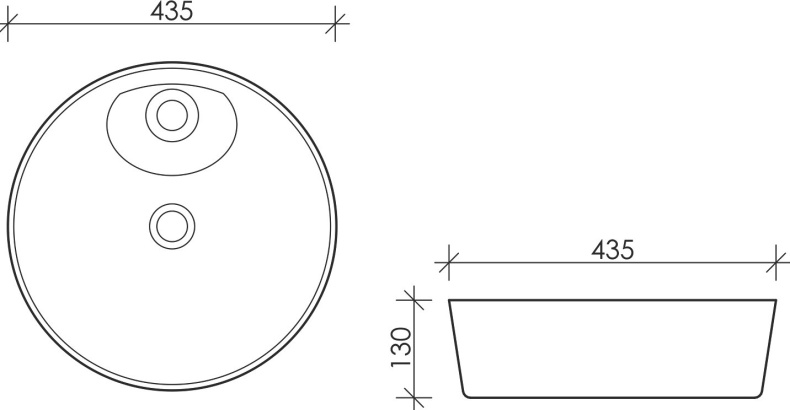 Рукомойник Ceramica Nova Element CN6014 - 5
