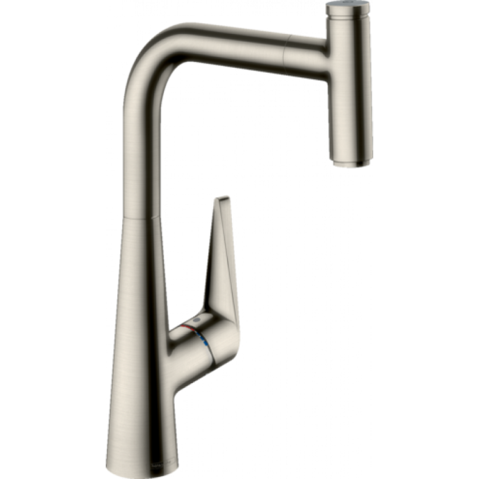 Кухонный смеситель 300 1j, Eco Talis Sel Hansgrohe 72826800, под сталь - 0