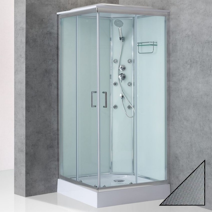 Душевая кабина BelBagno Uno Cab A 2 90 P Cr TOP UNO-CAB-A-2-90-P-Cr-TOP - 0