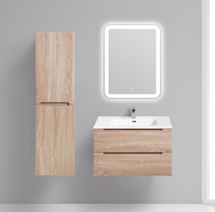 Шкаф-пенал BelBagno Etna 40 L rovere bianco ETNA-1500-2A-SC-WO-P-L - 1